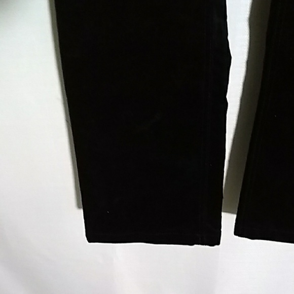 Reba Black Velvet Women Jeans - Picture 3 of 8